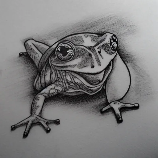 Frog diagram drawing Biology - YouTube