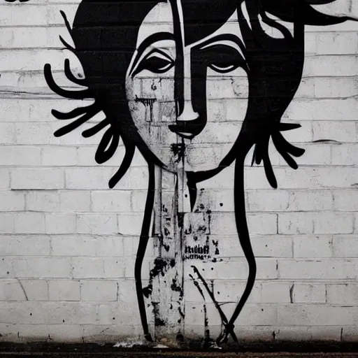 "A striking, black-and-white stencil art piece that symbolizes the struggle of individuals who have made mistakes in their youth, are filled with regret, but are now striving to contribute to society. Consider using symbolic imagery, such as a figure trying to erase a dark, indelible mark on a wall, while holding a brightly shining lantern that illuminates the surrounding area."

"A bold, graffiti-style mural in grayscale that depicts the stress and frustration of living with past mistakes and the inability to erase them in today's society. Use exaggerated, distorted imagery and a range of tones from black to white to convey the emotional strain and the effort to make positive changes."

"A monochrome piece that contrasts the dark shadows of past mistakes with the bright efforts to contribute to society and improve the world. Use a mix of heavy, oppressive motifs representing the past and light, uplifting symbols representing the present efforts, all rendered in a stark black-and-white style, to represent the tension and transformation."