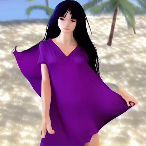 half nude,(in the beach:1.6), Hyperrealist portrait of female ,fantasy art, photo realistic, dynamic lighting, artstation, volumetric lighting, very detailed faces, 8k, award winning, 1girl,korean,in the beach, low key,((sexy)(very thin)(purple sexy nightgown)(muslin)) ,very long hair,black hair,cute face,full body, penetration,silk,seduction,captivating goddess , purple hair pins,Canopy bed,<lora:xxmix9realistic_v26:0.6:MIDD>