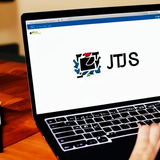 Create a logo for a technology startup that includes the initials JT.