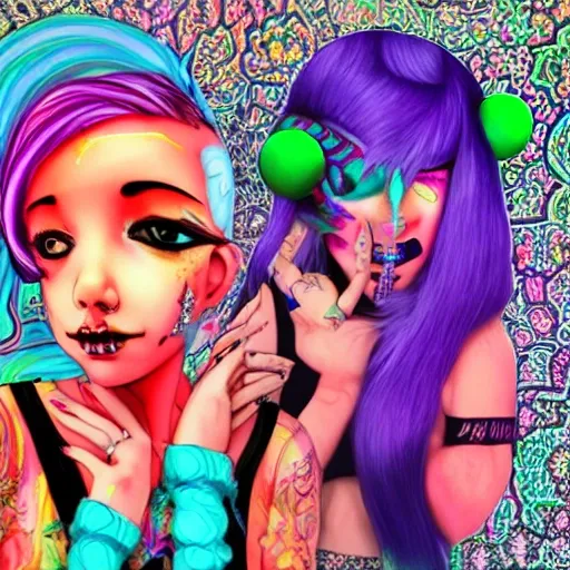 , Trippy, girl, jinx