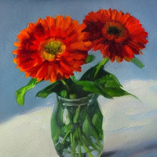 flower, Oil Painting