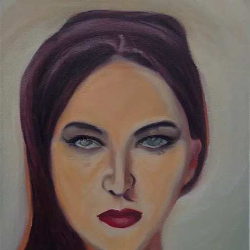 The essence of female Beauty, Oil Painting