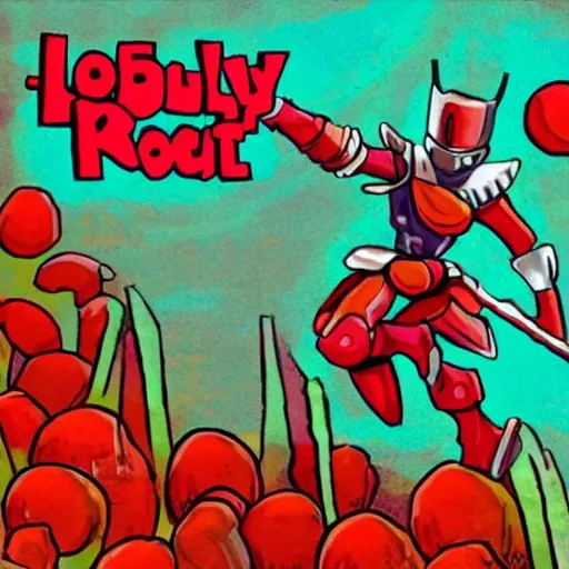 The lonely rouge knight, Trippy