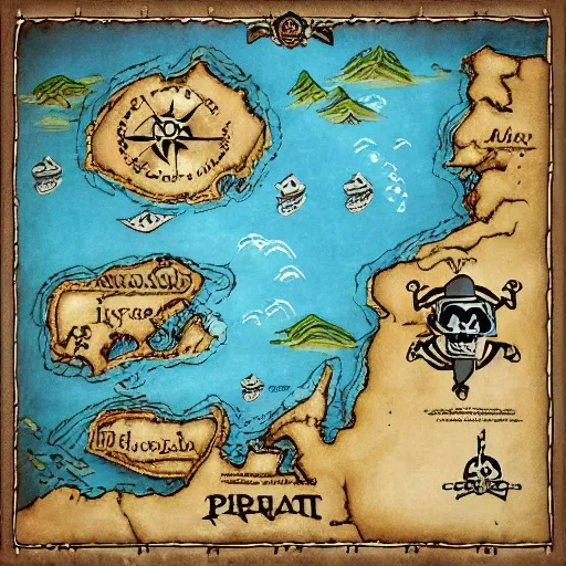 pirate  map 
