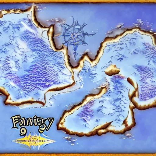 fantasy map snow