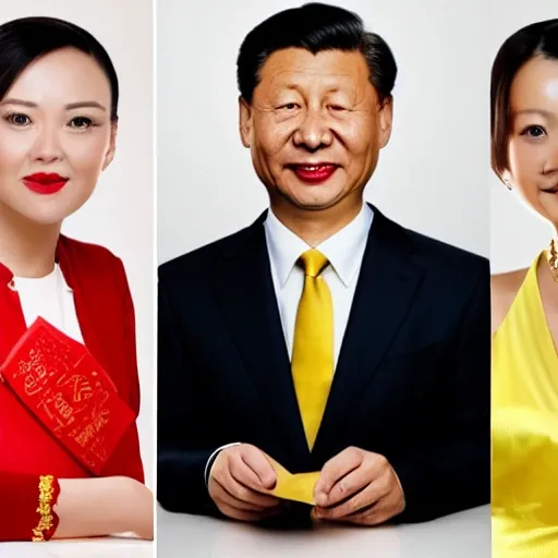 inbetweening，China-Chic Style，Red and yellow color scheme，Gold stroke, 3D,One's name was put on the published list of successful candidates
