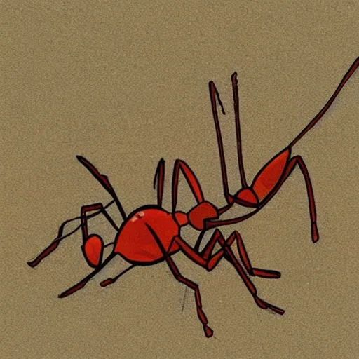 a ant, Cartoon