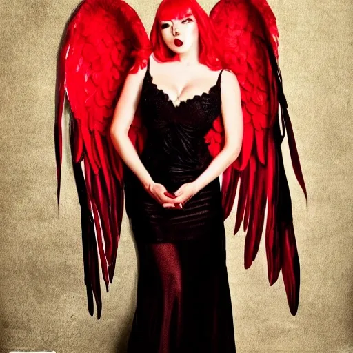 evil angel red