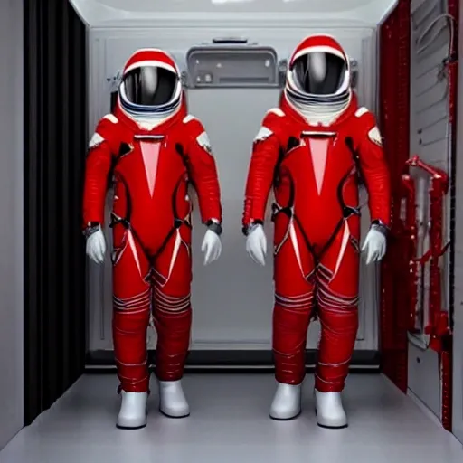 Elon Musk wear Astronaut red,  high details body, close body, walking in Mars,  Starship, landing and walking, ultra realistic, spaceX, spacedragon, 

