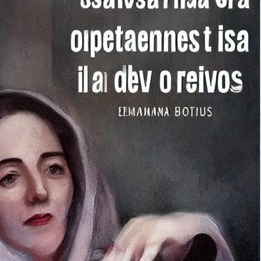 Quiero que actúes como un estudiante de licenciatura en Humanidades y Lengua Castellana y que realices una imagen que represente la obra de "Madame Bovary". Basándome en el contenido de la novela, puedo crear una imagen simbólica que capture la esencia y temáticas centrales de la historia.

La imagen se presenta en tonos de colores suaves y nostálgicos, evocando la época en la que se desarrolla la novela. En el centro, se muestra a Emma Bovary, la protagonista, en una postura melancólica y ensimismada. Su figura está rodeada de elementos simbólicos que representan los aspectos fundamentales de su vida y lucha interna.

Detrás de Emma, se encuentra el paisaje rural de la campiña francesa, que refleja la opresión y la monotonía de su vida como esposa de un médico de provincia. Las flores marchitas y marchitas en primer plano simbolizan sus sueños e ilusiones frustradas.

A un lado de la imagen, se representa un carruaje lujoso y elegante, representando los deseos de Emma de escapar de su vida ordinaria y su búsqueda de emociones y aventuras románticas. Sin embargo, el carruaje está vacío, insinuando el vacío y la decepción que experimenta al perseguir esas fantasías.

En contraste, al otro lado de la imagen, se encuentra un pequeño y modesto libro, que simboliza la pasión de Emma por la literatura y su búsqueda de una vida más emocionante y romántica a través de la lectura. El libro está abierto en una página con una cita significativa de la novela, destacando su deseo insaciable de una existencia más extraordinaria.

En general, la imagen busca transmitir la sensación de anhelo, desilusión y la lucha interna de Emma Bovary en su búsqueda de la felicidad en un mundo donde las expectativas sociales y las limitaciones de género le impiden alcanzar la plenitud.