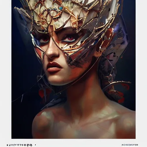 figurative art, medium full shot painting of a beautiful Russian-Persian princess with short blond hair, abstraction texture grunge painting, Pintura Graffiti, Abstract Portrait Painting, by banksy, greg rutkowski, by greg tocchini, by james gilleard, by joe fenton, by kaethe butcher, oil on canvas, insanely detailed, front view, symmetrical, octane render, TanvirTamim, concept art, abstract, artistic, 8k, cinematic, trending on artstation, unreal engine 5, ultra sharp focus, highly detailed, vibrant