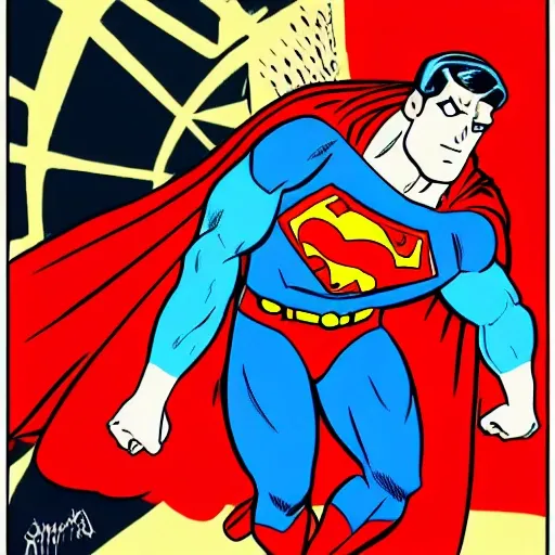 Argentinian Superman, Cartoon - Arthub.ai