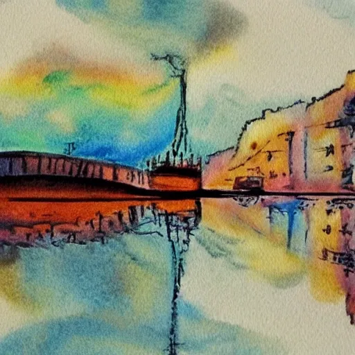 acto reflejo , Water Color