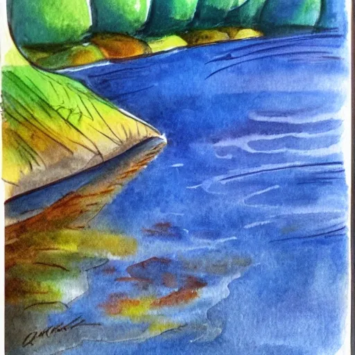 reflejo, Water Color