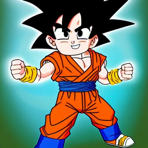 , Cartoon son goku - Arthub.ai