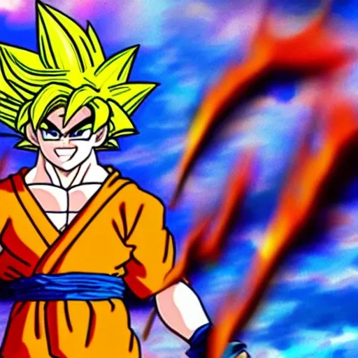 , Cartoon Son Goku - Arthub.ai