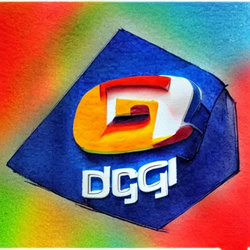 logo que diga ERANED, 3D, Water Color