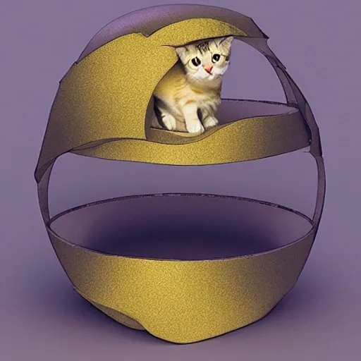cat interdimensional, 3D