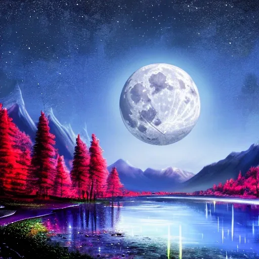 Download “Captivating night sky showing the beautiful beauty of nature.”  Wallpaper | Wallpapers.com