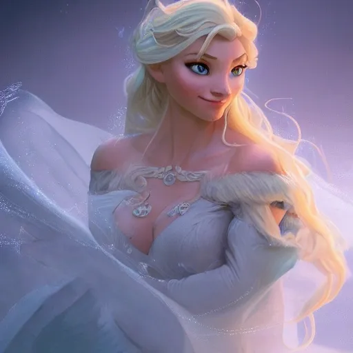 What makes you different makes you powerful — I honestly could look at  Elsa's boobies all day