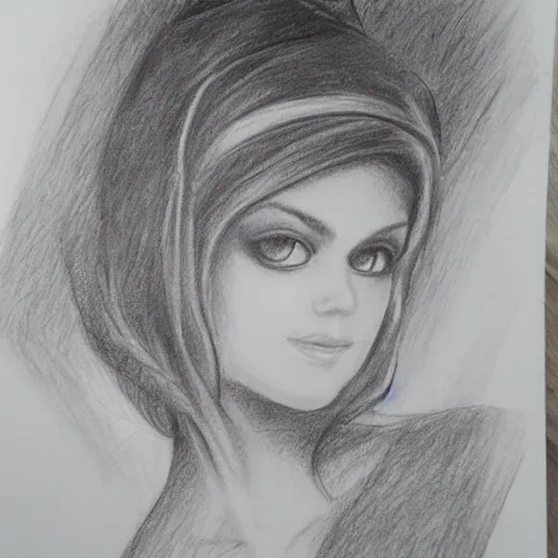 Prueba arte, Pencil Sketch - Arthub.ai