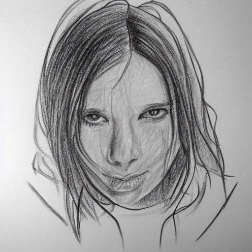 face, Pencil Sketch