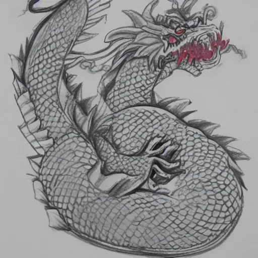 Free Japanese Dragon Black And White, Download Free Japanese Dragon Black  And White png images, Free ClipArts on Clipart Library