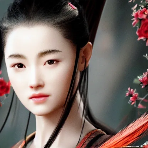 WUXIA  liuyifei, 3D