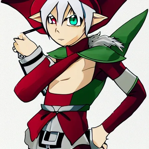 Elf soldier, , anime