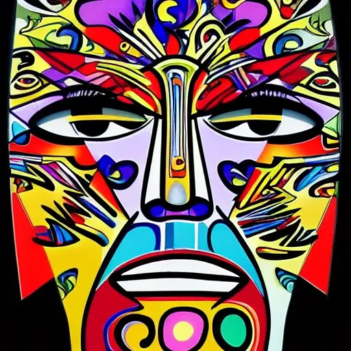 spiritual design  style of Romero Brito, realistic, sharp focus, 8k high definition, insanely detailed, intricate, elegant,  and colorful