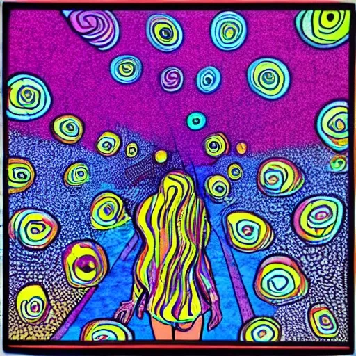 girl, Trippy