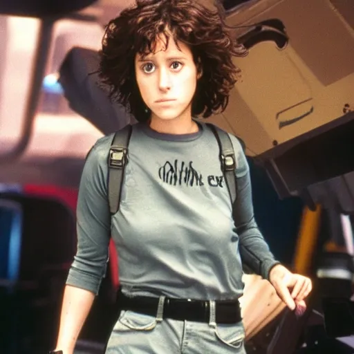 Ellen Ripley as an anime character