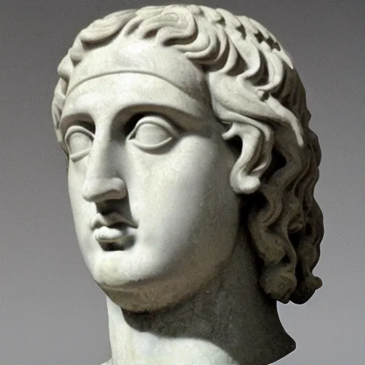 alexander the great, grayscale