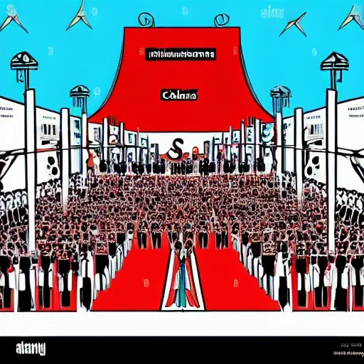 canonicals
the red carpet as Cannes Film Festival, Cartoon