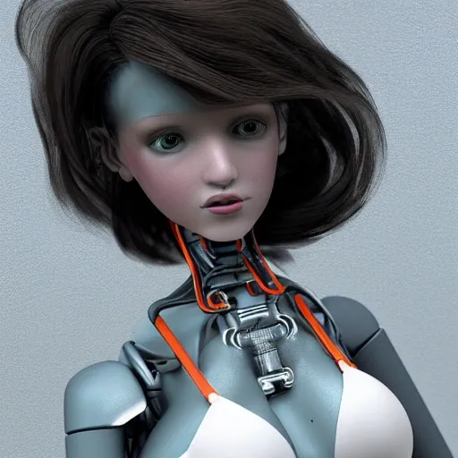 <lora:add_detail:1>, <lora:epi_noiseoffset2:0.35>, art by Emery Hawkins, Physically based render, Pencil painting, 3/4 view of a half  IA robot half Beauty in a delicate white lingerie gym room. (Robotic arms), Photographed from {up close:front:behind}, she is looking {back at the Camera:up away from the camera:straight at the camera}. Her figure is a bit curvy but she is nonetheless a real beauty. Her hair is very {long:short:mohawk}, reaching down to her well formed ass. Her skin is wet, 🤠, Surfing, film grain, Polaroid, L USM, (NSFW), (sexy), (high quality), (8k), (detailed), (masterpiece), (((realistic hands)))