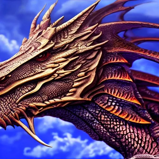 Draw, majestic dragon head, art Larry Elmore  style, blue, front view, details, hiperrealistic,(raw photo:1.2), ((photorealistic:1.4)), best quality , ((masterpiece)), illustration, extremely delicate and majestic, CG ,unity ,8k wallpaper, Amazing, finely detail, masterpiece, best quality, official art, CG unity 8k wallpaper, 