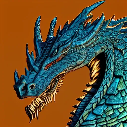 Draw, majestic dragon head, art Larry Elmore  style, blue, front view, details, hiperrealistic,(raw photo:1.2), ((photorealistic:1.4)), best quality , ((masterpiece)), illustration, extremely delicate and majestic, CG ,unity ,8k wallpaper, Amazing, finely detail, masterpiece, best quality, official art, CG unity 8k wallpaper, 