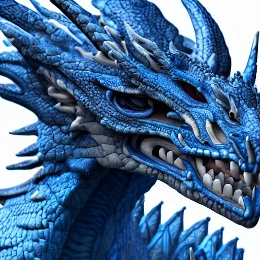 Draw, majestic dragon head, art Ciruelo style, blue, front view, details, hiperrealistic,(raw photo:1.2), ((photorealistic:1.4)), best quality , ((masterpiece)), illustration, extremely delicate and majestic, CG ,unity ,8k wallpaper, Amazing, finely detail, masterpiece, best quality, official art, CG unity 8k wallpaper,