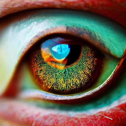 Photo, 8k, dragon eye, detailed iris