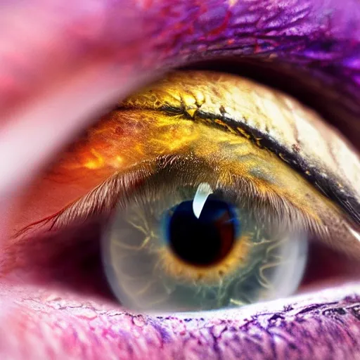 Photo, 8k, dragon eye, detailed iris