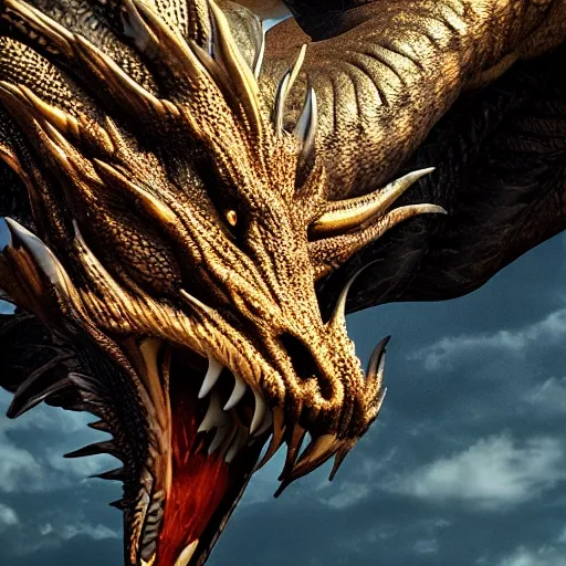 Realistic, photo, 8k, detailed, dragon, beautiful 