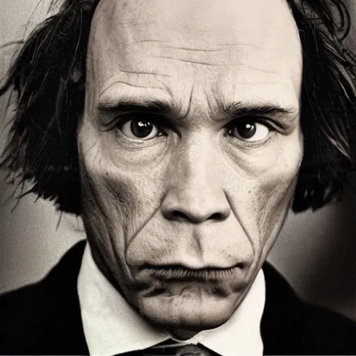 /imagine parck, all people John Malkovich face