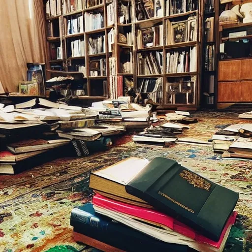 a pile of books sitting on top of a pile of luggage, khomeini, inside an old weapon shop, inside her temple, 2019 trending photo, carrying survival gear, avatar image, by Ma Shi, instagram