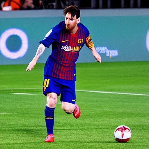 messi en miami, 3D