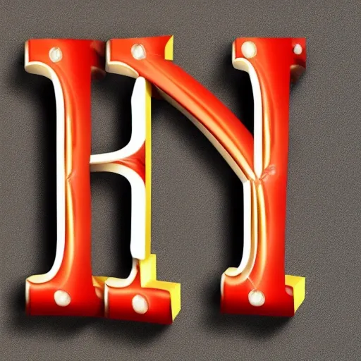 Create an image of some letters that say MORZ, it has to be of different styles of letters, 3D, Cartoon