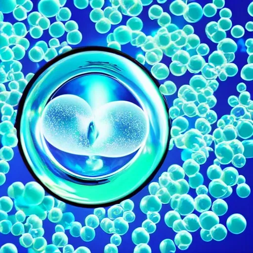 bubble, water, blue
, 3D, heart, brilliant