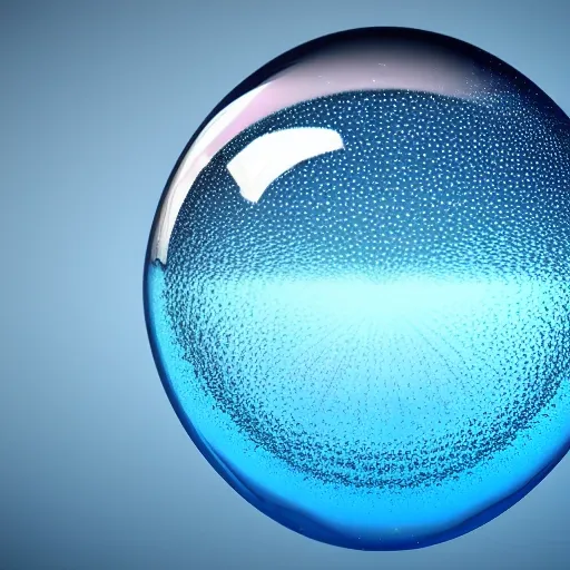 bubble, water, blue
, 3D, night, brilliant, HQ
