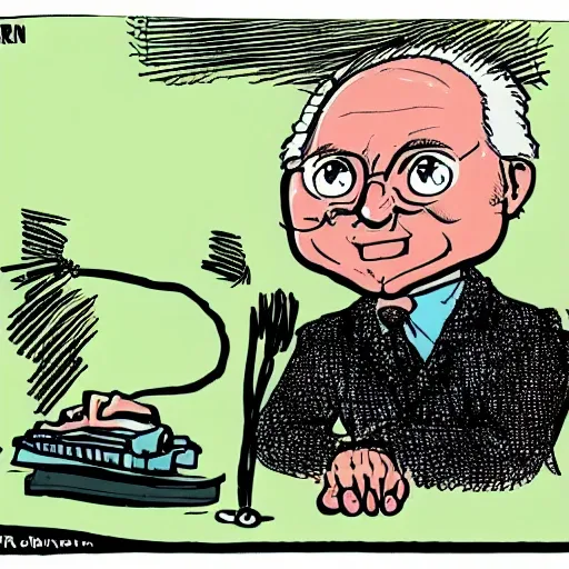 Reiner Braun, Cartoon