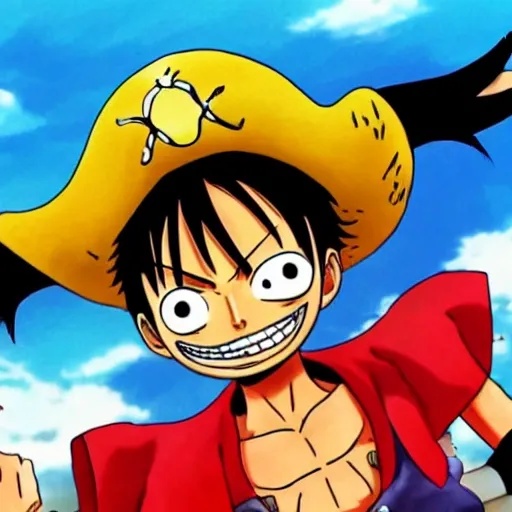 Anime characters, pirate king Luffy, Cartoon - Arthub.ai